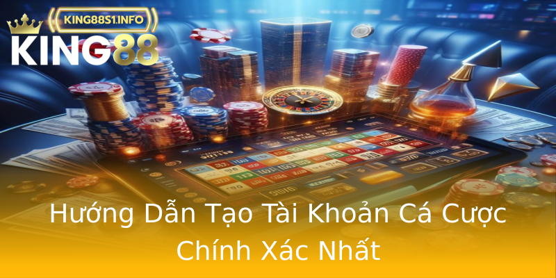 Hướng Dẫn Tạo Tài Khoản Cá Cược Chính Xác Nhất Hướng Dẫn Tạo Tài Khoản Cá Cược Chính Xác Nhất