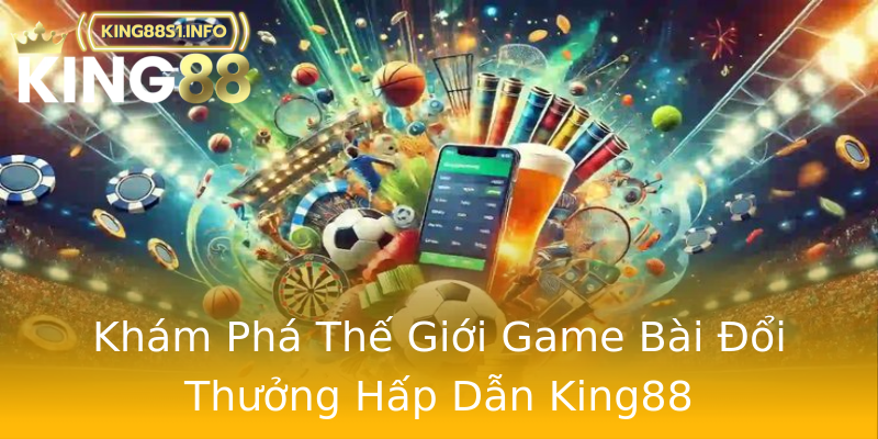 Khám Phá Thế Giới Game Bài Đổi Thưởng Hấp Dẫn King88 Khám Phá Thế Giới Game Bài Đổi Thưởng Hấp Dẫn King88